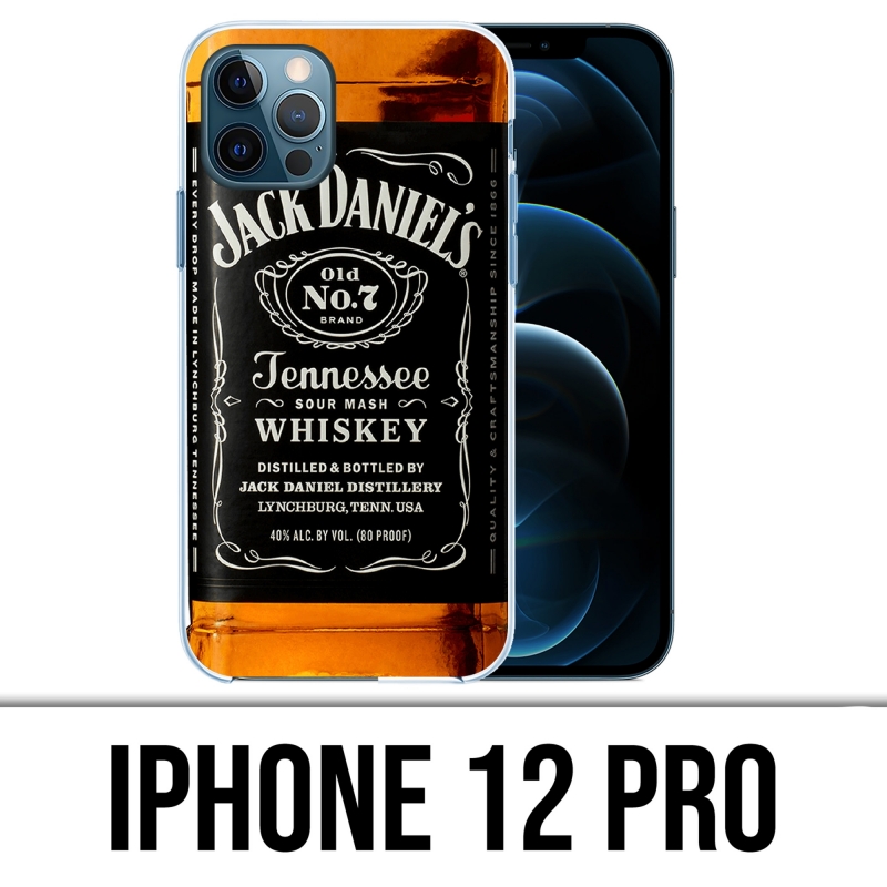 IPhone 12 Pro Case Jack Daniels Bottle