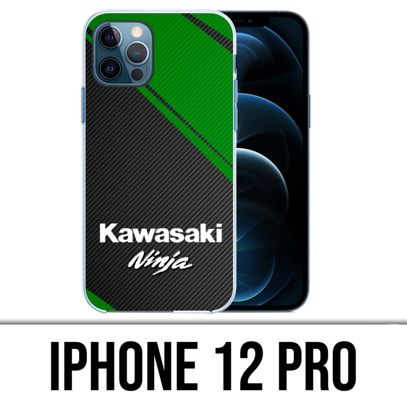 Coque iPhone 12 Pro - Kawasaki Ninja Logo