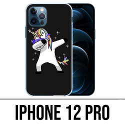 Coque iPhone 12 Pro - Licorne Dab