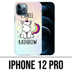 Coque iPhone 12 Pro - Licorne I Smell Raimbow