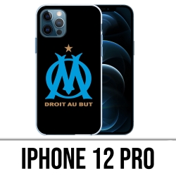 IPhone 12 Pro Case - Om Marseille Logo Black
