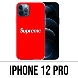 Custodia per iPhone 12 Pro - Supreme Logo