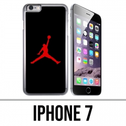 Custodia per iPhone 7 - Jordan Basketball Logo nera