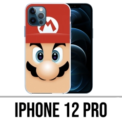 Coque iPhone 12 Pro - Mario Face