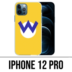 Coque iPhone 12 Pro - Mario Wario Logo