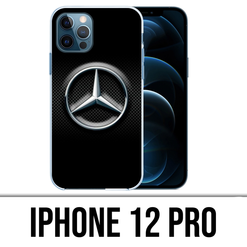 Coque iPhone 12 Pro - Mercedes Logo