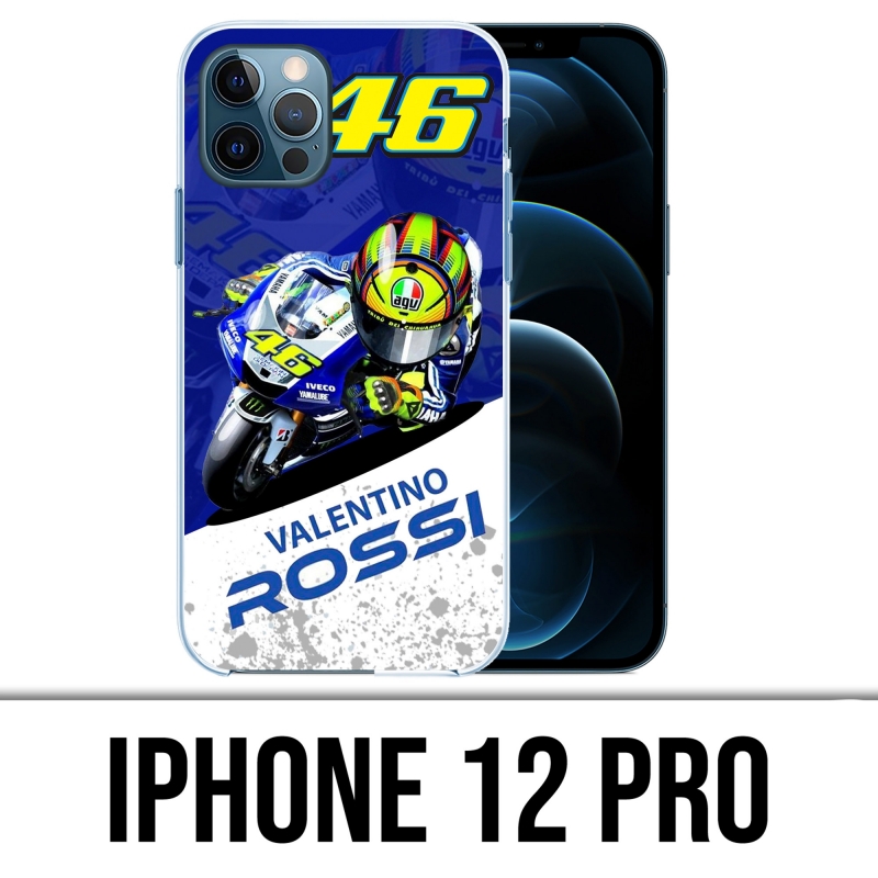 IPhone 12 Pro Case - Motogp Rossi Cartoon 2
