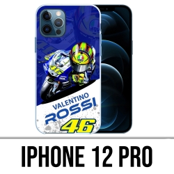 IPhone 12 Pro Case - Motogp Rossi Cartoon Galaxy