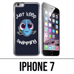 Coque iPhone 7 - Just Keep Swimming