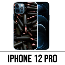 Custodia per iPhone 12 Pro - Munizioni nera
