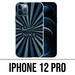 Funda para iPhone 12 Pro - Logo Nike Vintage