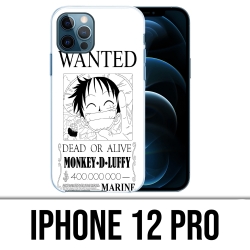 IPhone 12 Pro Case - One Piece Wanted Luffy
