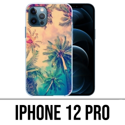 Coque iPhone 12 Pro - Palmiers