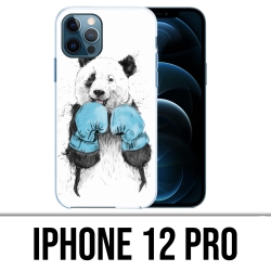 Coque iPhone 12 Pro - Panda Boxe