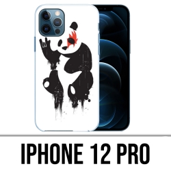 Coque iPhone 12 Pro - Panda Rock