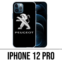Funda para iPhone 12 Pro - Logotipo de Peugeot