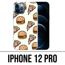 Funda para iPhone 12 Pro - Pizza Burger