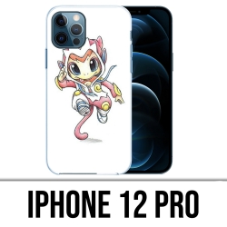 Coque iPhone 12 Pro - Pokémon Bébé Ouisticram