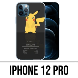 IPhone 12 Pro Case - Pokémon Pikachu Id Card