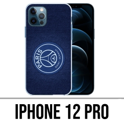 Funda para iPhone 12 Pro - Psg Minimalist Blue Background