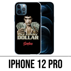 Funda para iPhone 12 Pro - Scarface Get Dollars
