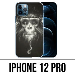 Coque iPhone 12 Pro - Singe Monkey