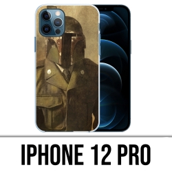 Funda para iPhone 12 Pro - Star Wars Vintage Boba Fett
