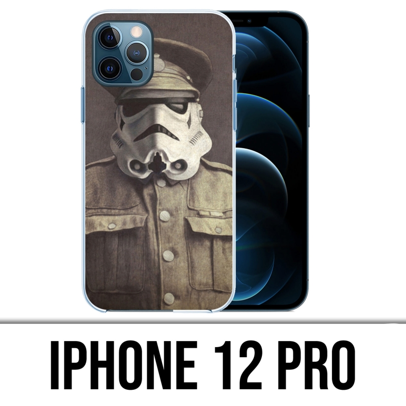 Funda para iPhone 12 Pro - Star Wars Vintage Stromtrooper