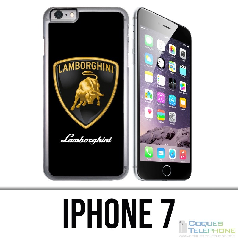 Coque iPhone 7 - Lamborghini Logo