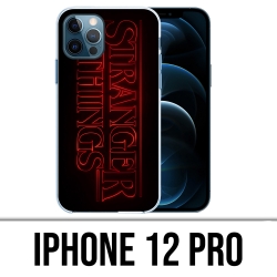IPhone 12 Pro Case - Stranger Things Logo