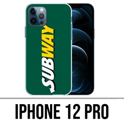 Coque iPhone 12 Pro - Subway