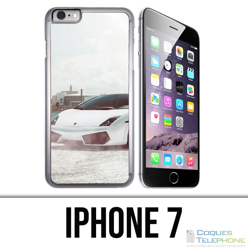 Coque iPhone 7 - Lamborghini Voiture