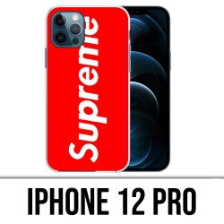 Coque iPhone 12 Pro - Supreme