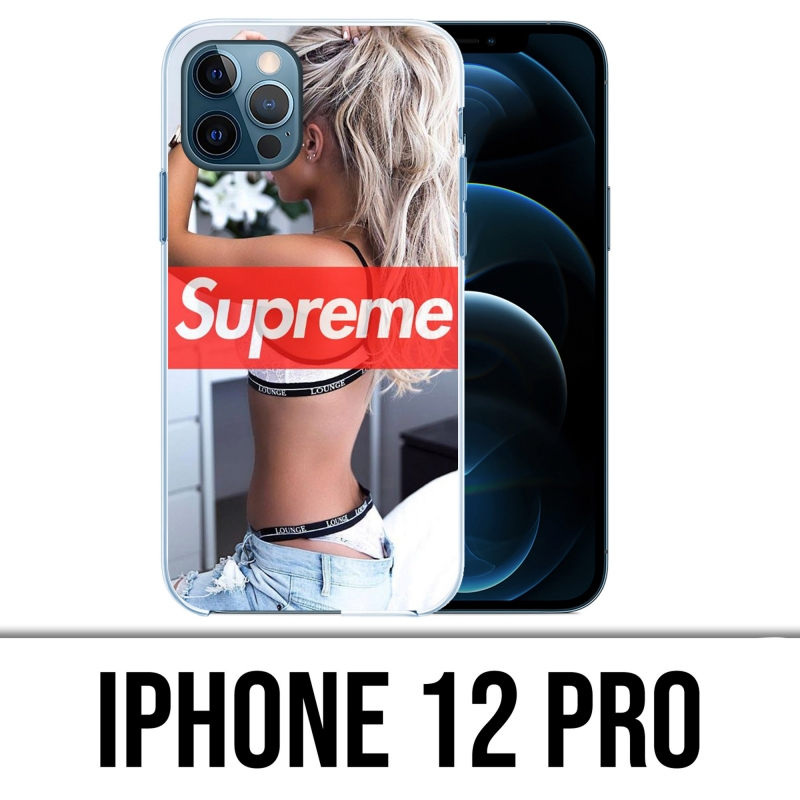 Custodia per iPhone 12 Pro - Supreme Girl Dos