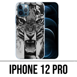 Coque iPhone 12 Pro - Tigre Swag