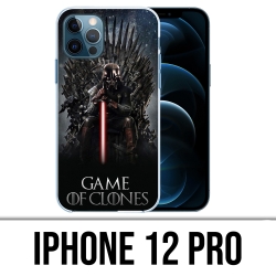 Coque iPhone 12 Pro - Vador Game Of Clones