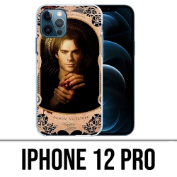 Custodia per iPhone 12 Pro - Damon di Vampire Diaries