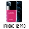IPhone 12 Pro Case - Pink Paris Patent