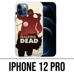 Coque iPhone 12 Pro - Walking Dead Moto Fanart