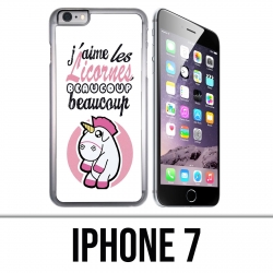 Funda iPhone 7 - Unicornios
