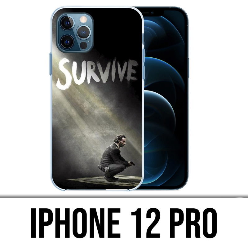 Funda para iPhone 12 Pro - Walking Dead Survive