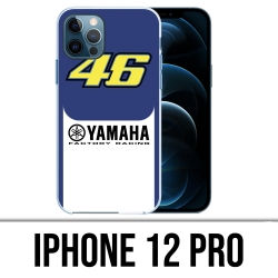 Coque iPhone 12 Pro - Yamaha Racing 46 Rossi Motogp