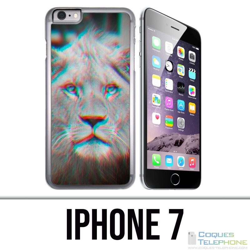 IPhone 7 case - Lion 3D