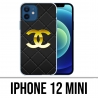 IPhone 12 Mini Case - Chanel Logo Leder