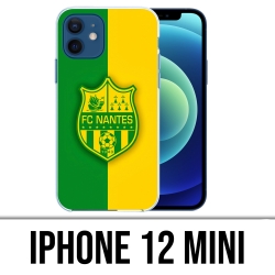 Custodia per iPhone 12 mini - calcio FC-Nantes