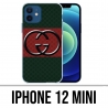 Custodia per iPhone 12 mini - logo Gucci