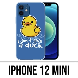 Custodia per iPhone 12 mini - I Dont Give A Duck
