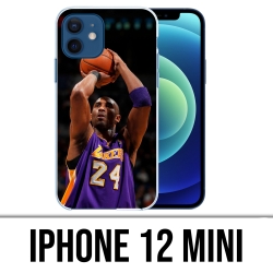 Coque iPhone 12 mini - Kobe Bryant Tir Panier Basketball Nba