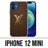 Coque iPhone 12 mini - Louis Vuitton Logo