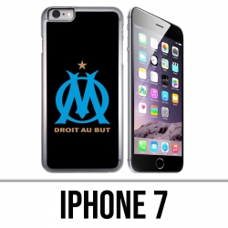 Funda iPhone 7 - Logo Om Marseille Black